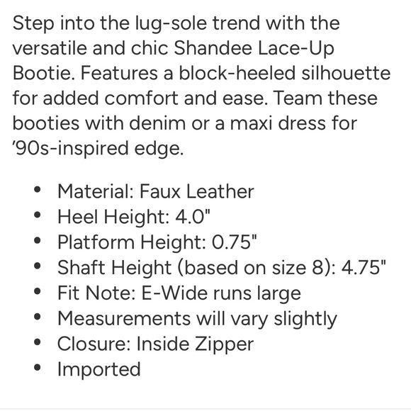 Black Heeled Boots with Chunky Sole and Thick High Heel - Picture 7 of 8